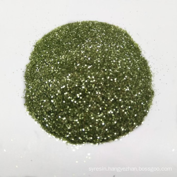 Festival green decoration body glitter bulk flakes